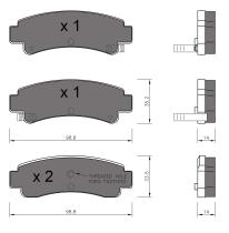BKN 900403 - Pastillas de Freno