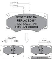 BKN 900252 - Pastillas de Freno