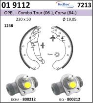 BKN 019112 - Kit de freno