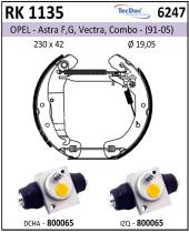 BKN RK1135 - Kit de freno premontado
