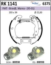 BKN RK1141 - Kit de freno premontado