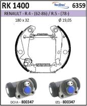 BKN RK1400 - Kit de freno premontado