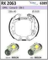 BKN RK2063 - Kit de freno premontado