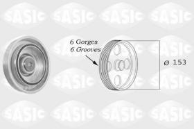 Sasic 2150022 - POLEA DAMPER