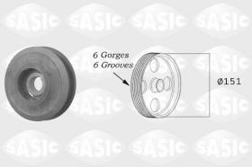 Sasic 2156008 - POLEA DAMPER