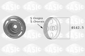 Sasic 2156013 - POLEA DAMPER