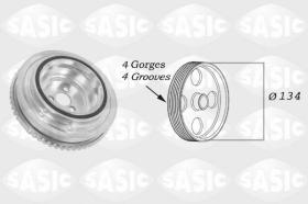 Sasic 2156044 - POLEA DAMPER