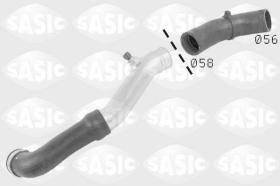 Sasic 3356024 - TUBO FLEXIBLE DE AIRE DE SOBREALIMENTACION