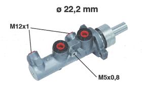 BKN 812122 - Bomba de freno