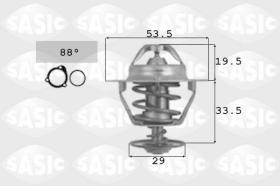 Sasic 3306038 - TERMOSTATO