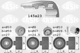Sasic 1756058 - KIT DE DISTRIBUCION