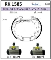 BKN RK1585 - Kit de freno premontado