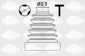 Sasic 1906094 - JUEGO DE FUELLES, ARBOL DE TRANSMISION