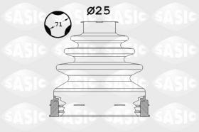 Sasic 1906107 - JUEGO DE FUELLES, ARBOL DE TRANSMISION
