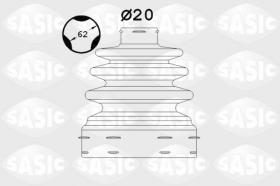 Sasic 1906118 - JUEGO DE FUELLES, ARBOL DE TRANSMISION