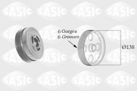 Sasic 2156082 - POLEA DAMPER