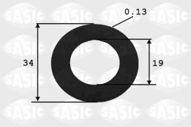 Sasic 8706022 - ARANDELA CIGÚEÑAL POLEA