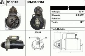 BKN 910013 - ARRANQUE LOMBARDINI