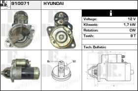 BKN 910071 - Motor de arranque