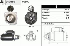 BKN 910980 - ARRANQUE VOLVO