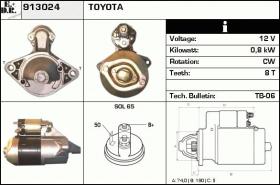 BKN 913024 - ARRANQUE TOYOTA