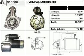 BKN 913036 - Motor de arranque