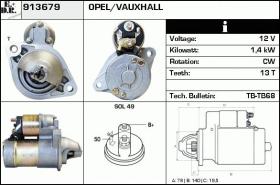 BKN 913679 - Motor de arranque