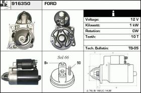 BKN 916350 - ARRANQUE FORD