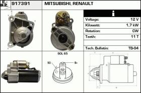 BKN 917391 - ARRANQUE RENAULT,VOLVO,MITSUBISHI