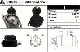 BKN 918340 - Motor de arranque