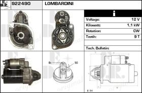 BKN 922490 - ARRANQUE LOMBARDINI