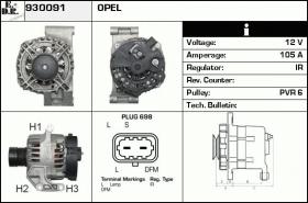 BKN 930091 - Alternador