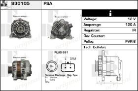 BKN 930105 - Alternador