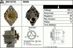 BKN 931370 - ALTERNADOR MAN