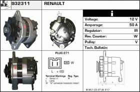 BKN 932311 - Alternador