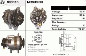 BKN 933316 - ALTERNADOR MITSUBISHI