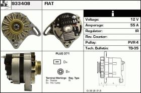 BKN 933408 - ALTERNADOR FIAT