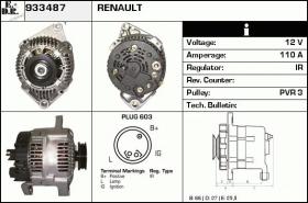 BKN 933487 - ALTERNADOR RENAULT