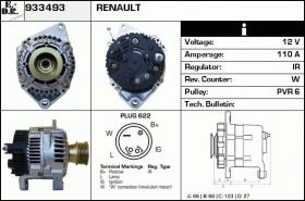 BKN 933493 - ALTERNADOR RENAULT
