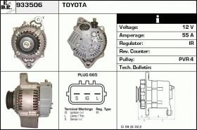 BKN 933506 - ALTERNADOR TOYOTA
