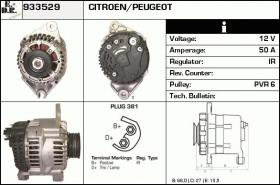 BKN 933529 - ALTERNADOR CITROEN,PEUGEOT