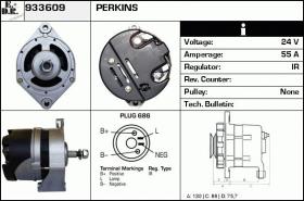 BKN 933609 - ALTERNADOR PERKINS