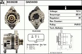 BKN 933638 - ALTERNADOR DAEWOO