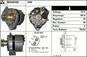 BKN 934240 - ALTERNADOR VW,AUDI