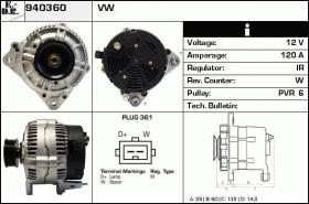 BKN 940360 - Alternador