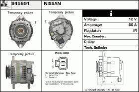 BKN 945691 - ALTERNADOR NISSAN